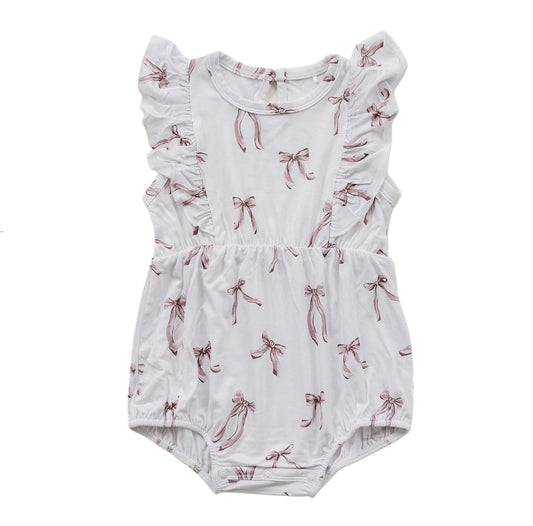 Bow | Bamboo Bubble Romper