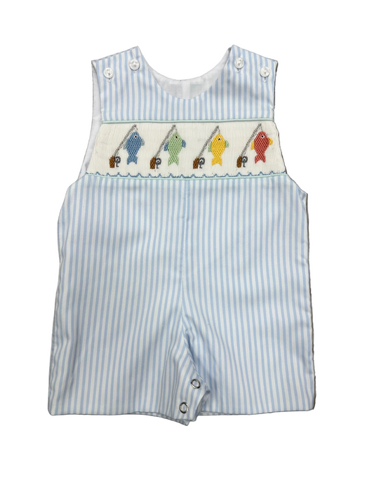 Fish Smocked Shortall
