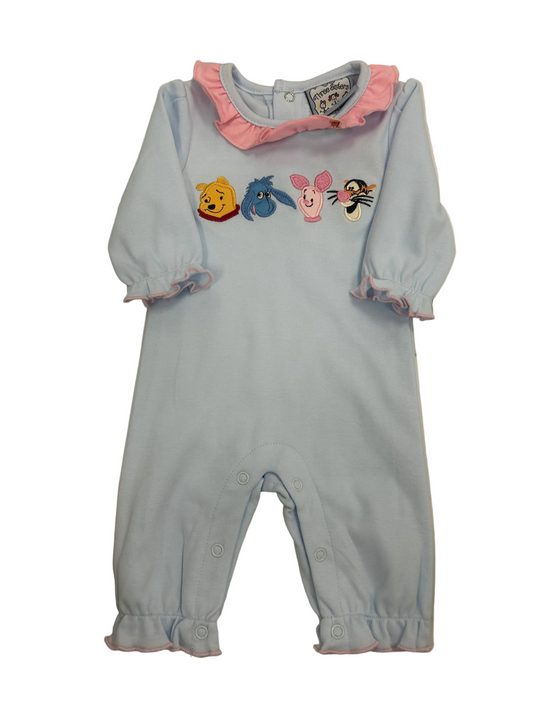Bear and Friends Girls Romper
