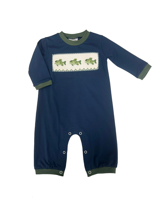 Reelin’ Them In Smocked Romper
