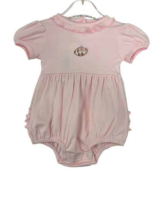 Tiny Tailgater Ruffle Bubble- pink