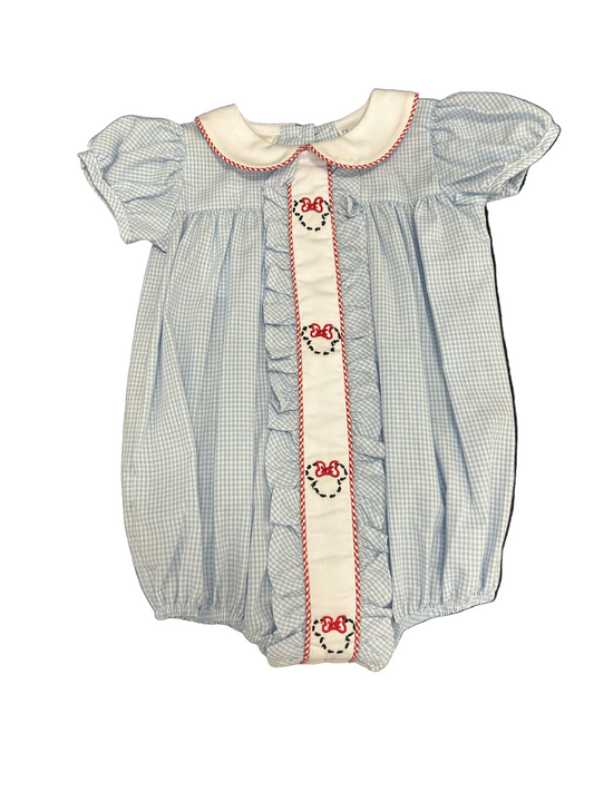 Minnie Embroidered Bubble