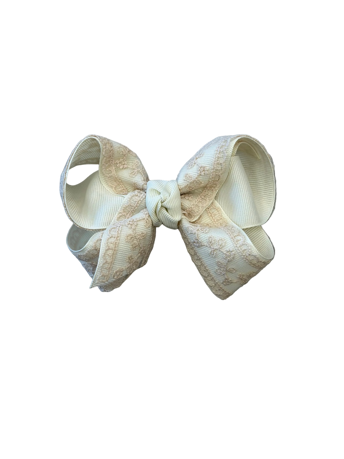 Lace Large Layered Bows 4.5"