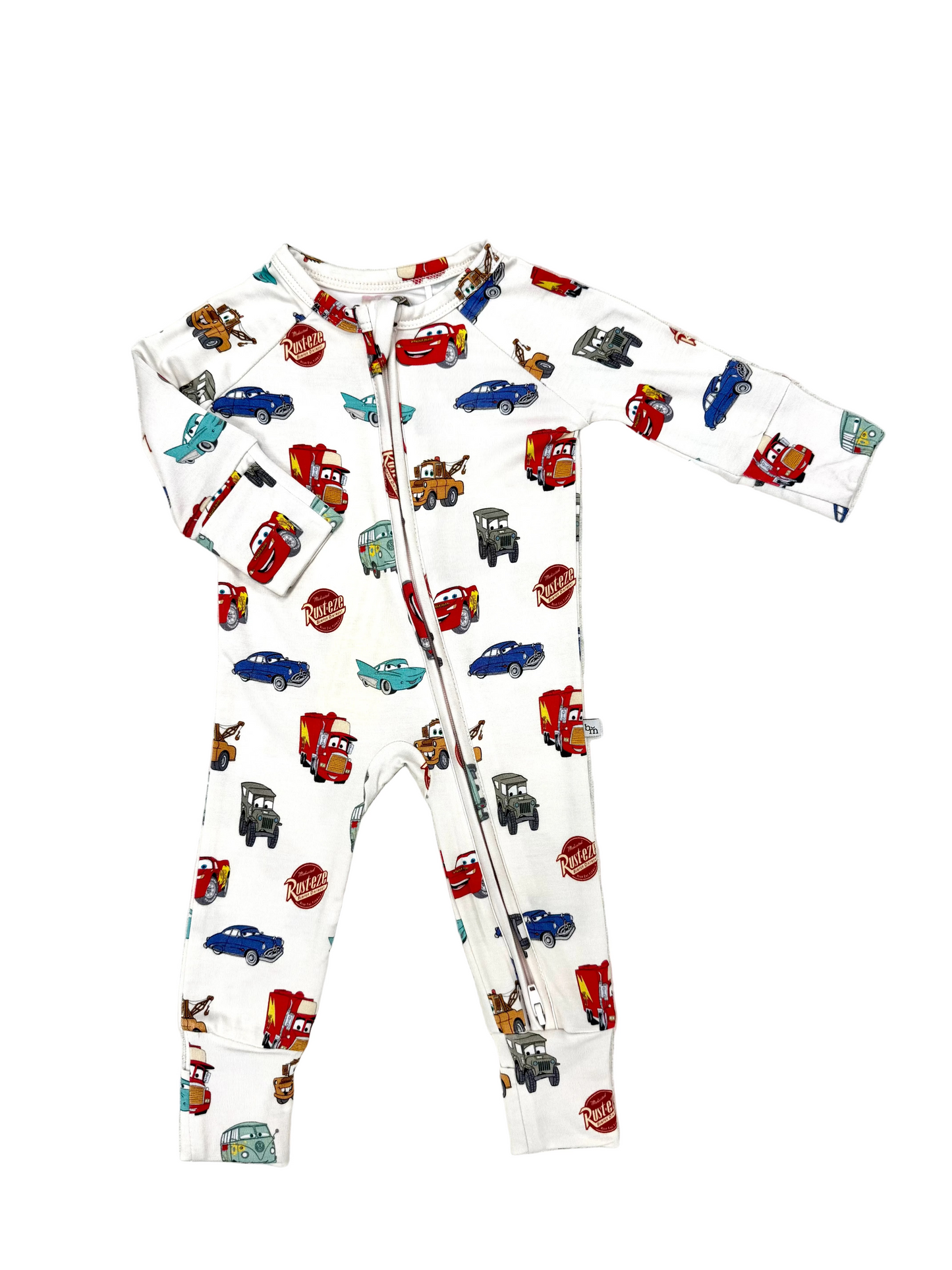 Cars | Bamboo Zipper Pajamas
