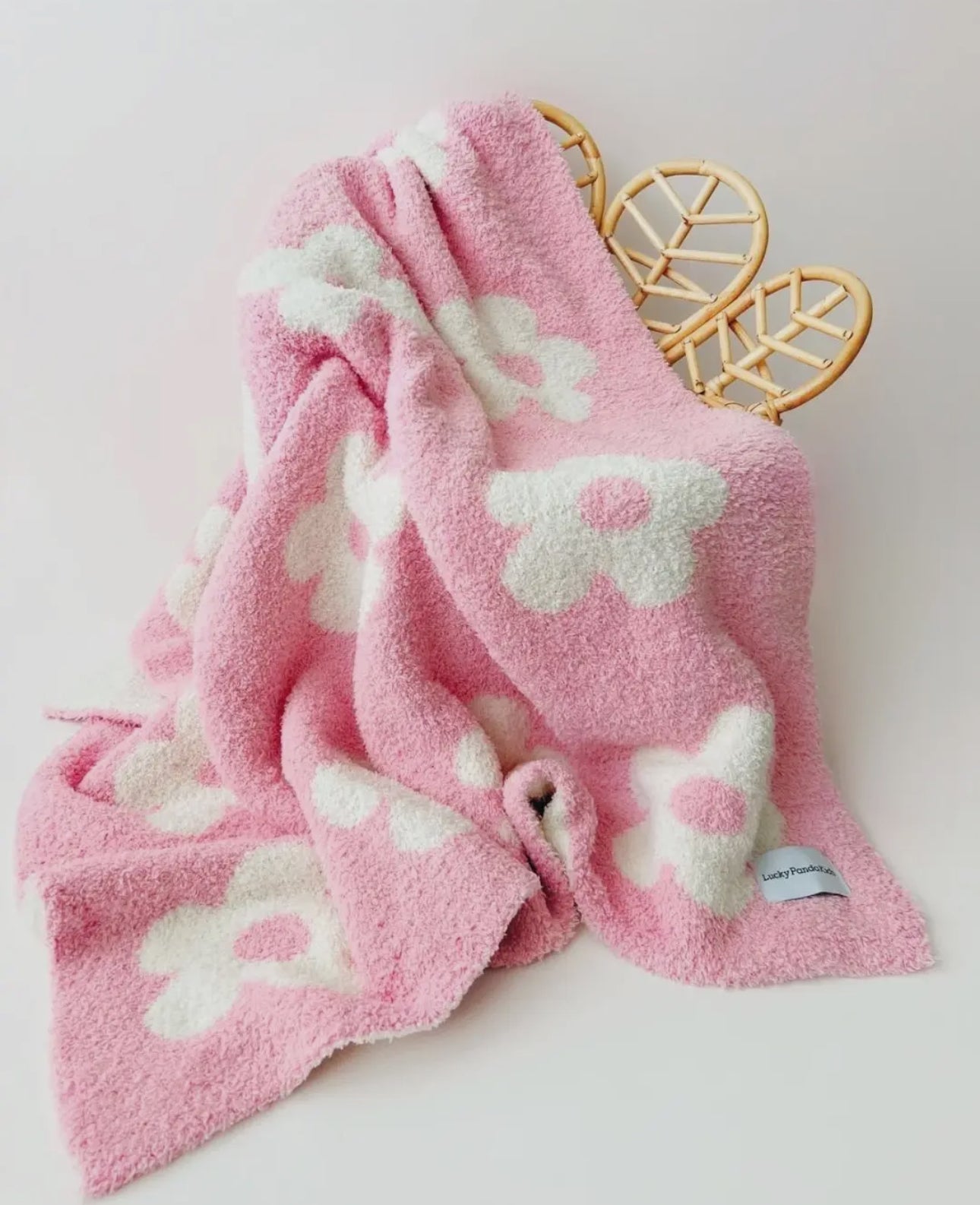 Daisy Baby Blanket | Pink