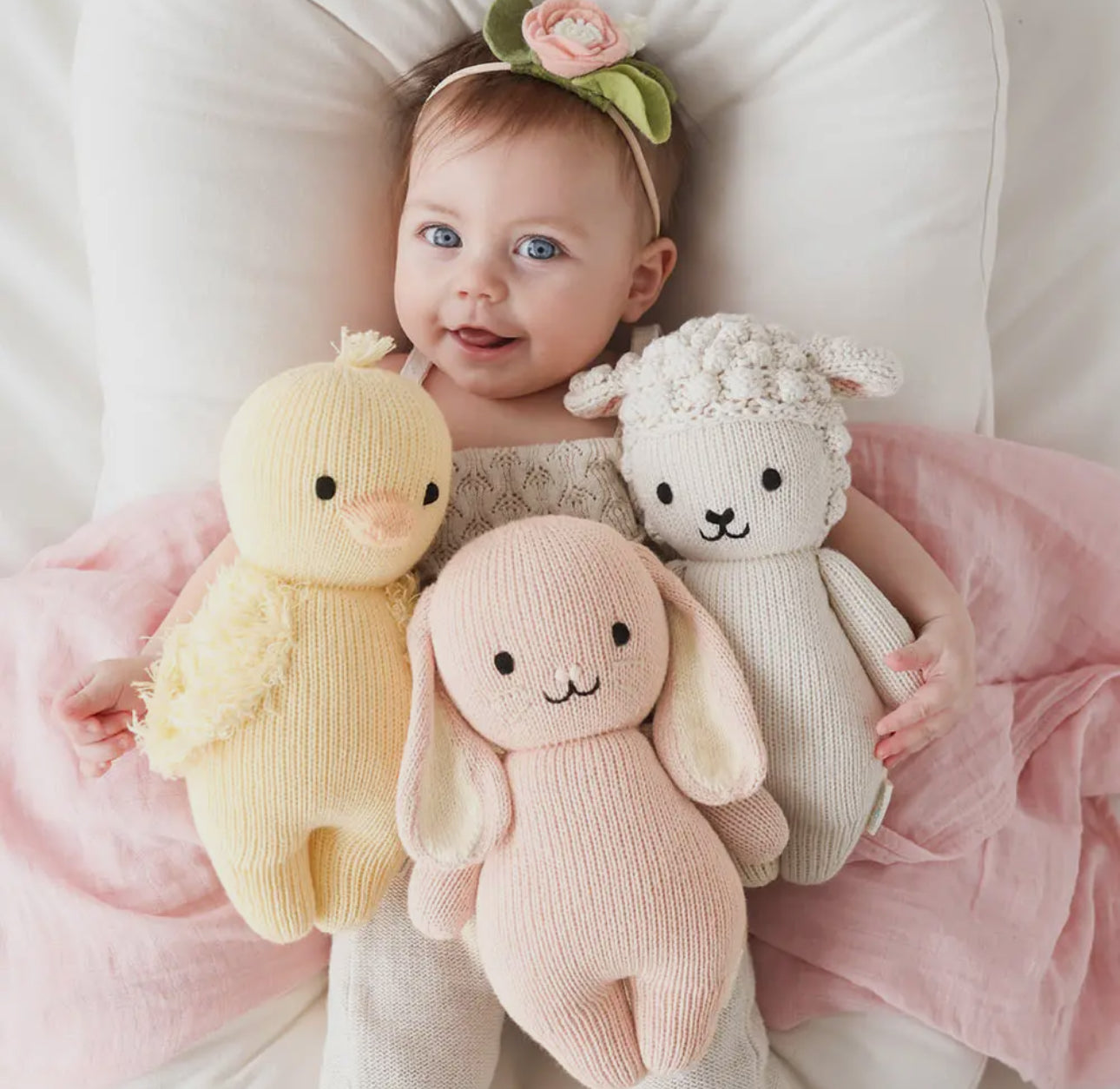 Cuddle + Kind Baby Animal Plushies