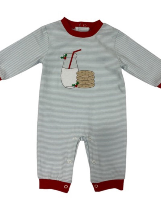 Milk & Cookies Boys Romper