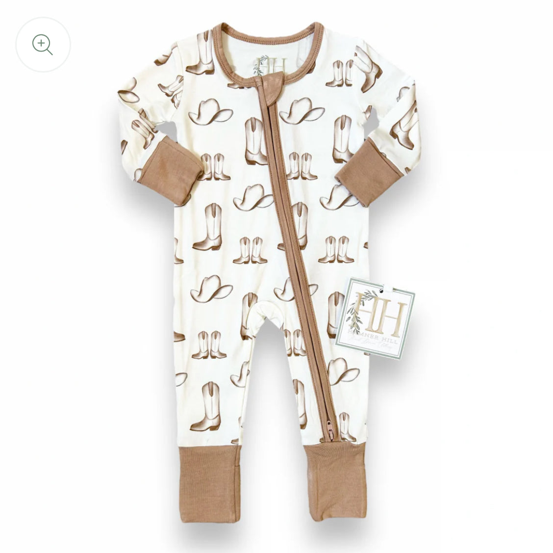 Montana Ranch Double Zipper Romper