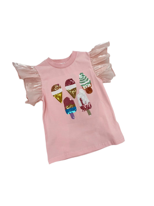 Lulu Cone Sequin Top
