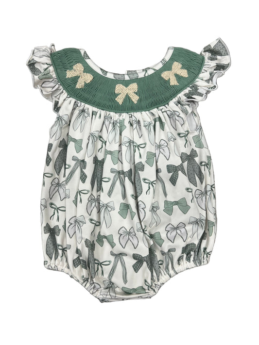 Sage Bows & Gingham Bubble
