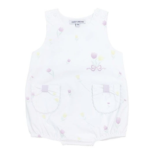Purple Tulip Print Bubble