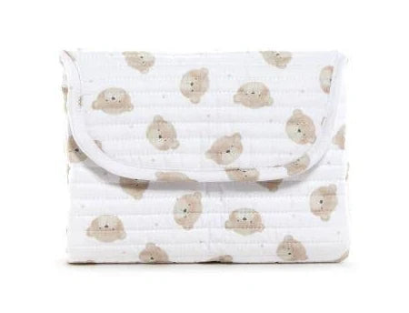 QUILTED CHANGING MAT - TEDDY BEAR