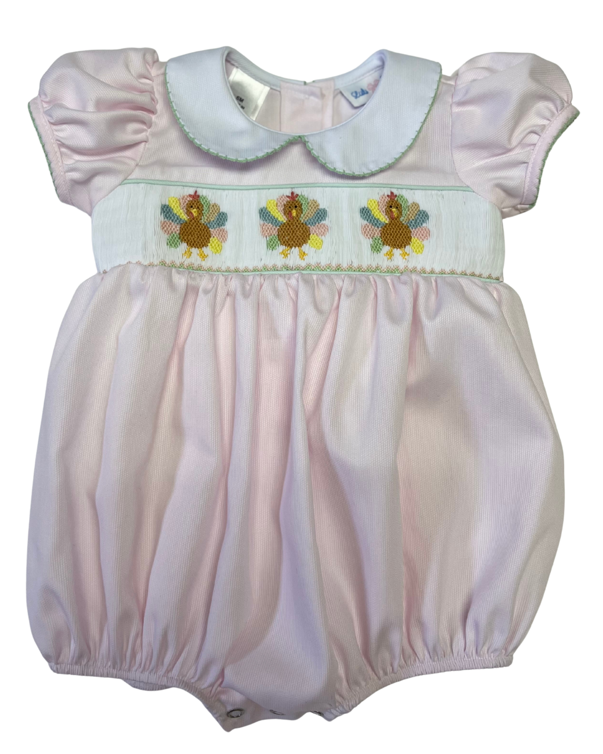 Turkey Smocked Waist Bubble