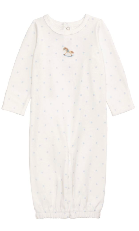 French Knot Convertible Gown Rocking Horse