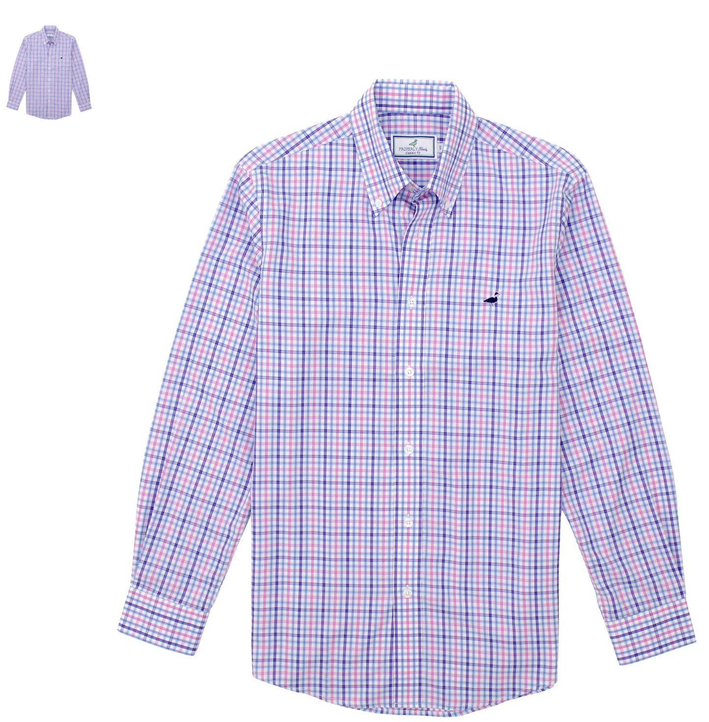 Seasonal Sportshirt Blueberry