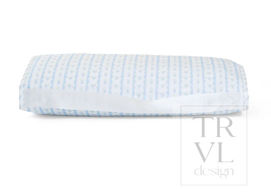 Nap Mat - Ribbon Floral Blue