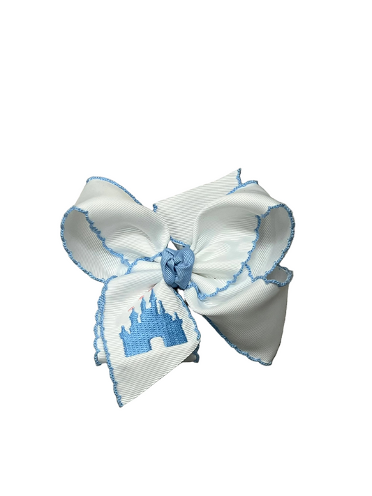 Embroidered Castle Bow