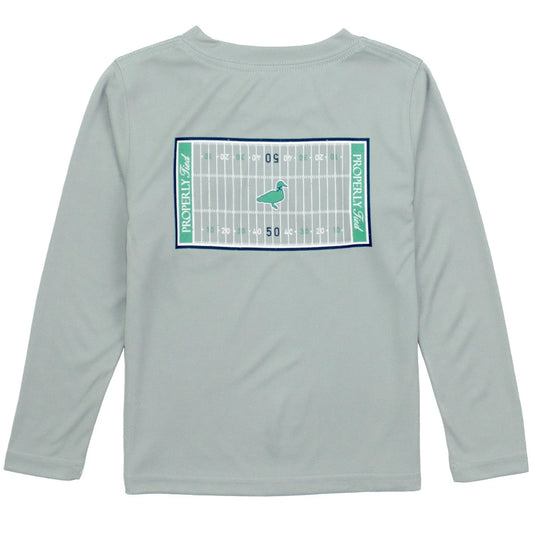 Boys Performance Tee LS Football Field