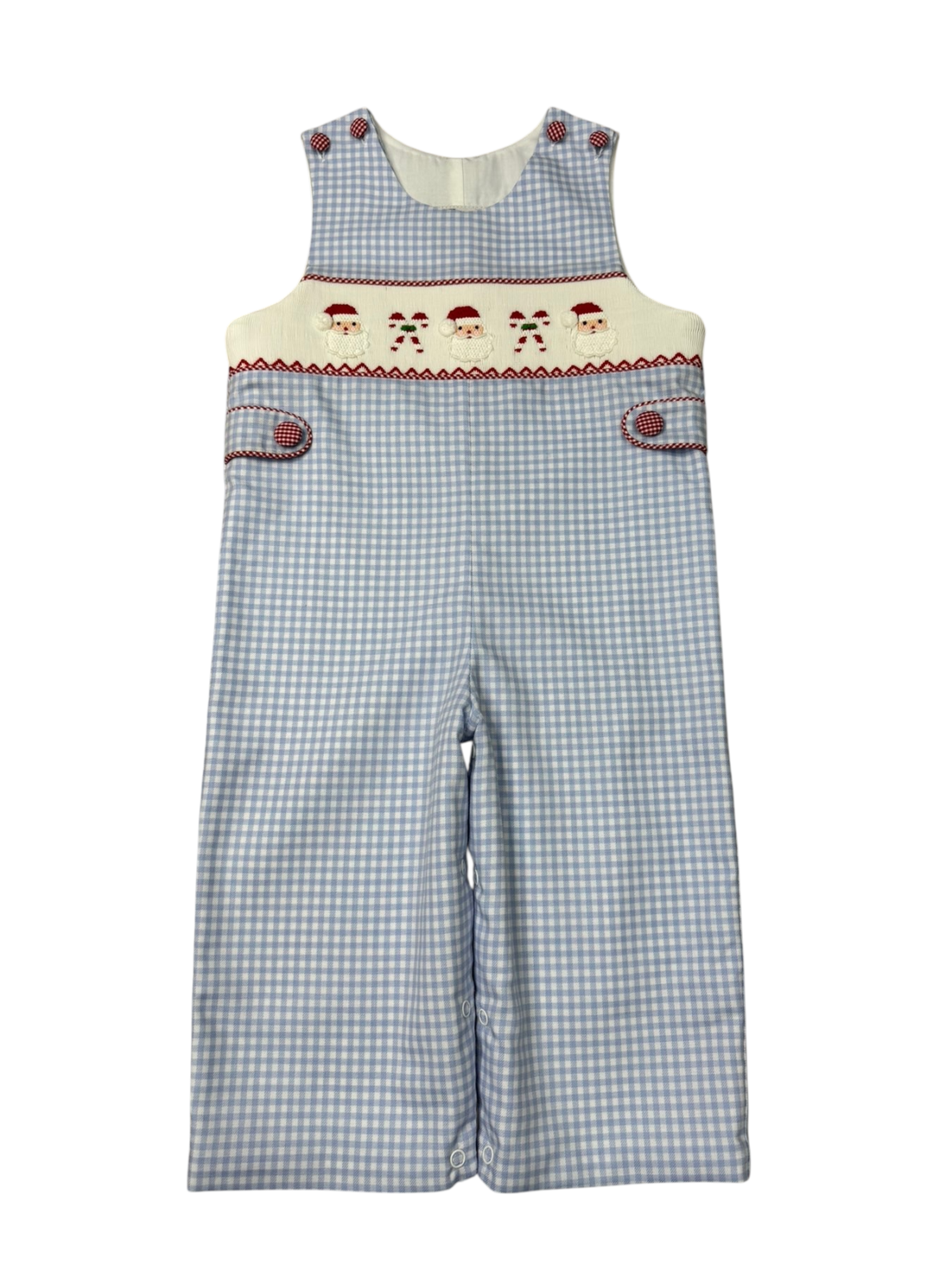 Ho Ho Ho Smocked Boys Longall