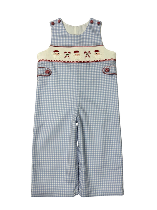 Ho Ho Ho Smocked Boys Longall