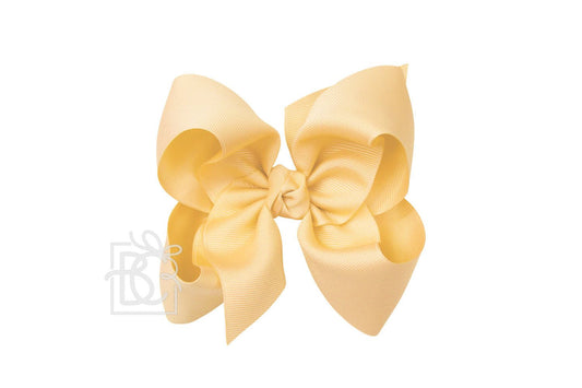 Signature Grosgrain Bow- Lemonade