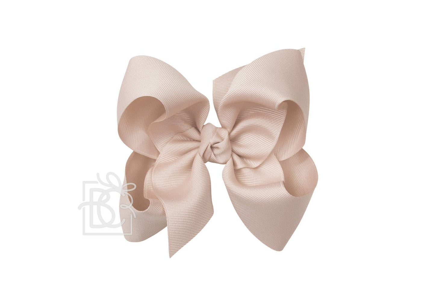 Signature Grosgrain Bow- Vanilla