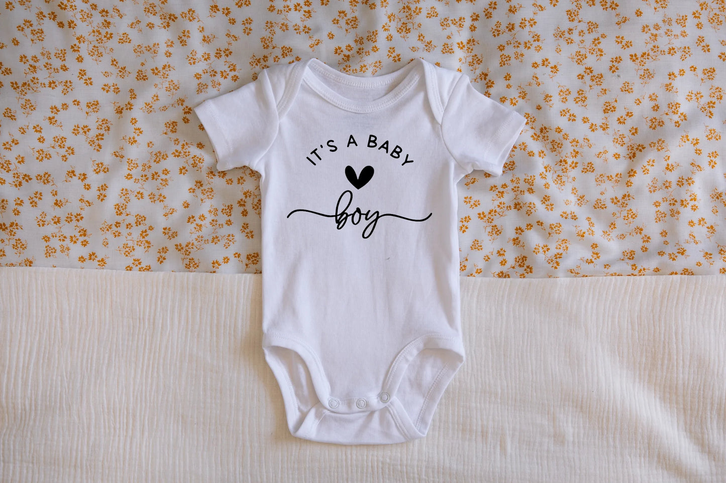 It's a Baby Boy Gender Reveal Onesie
