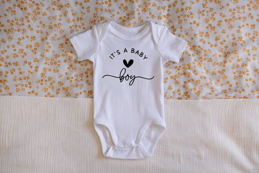 It's a Baby Boy Gender Reveal Onesie