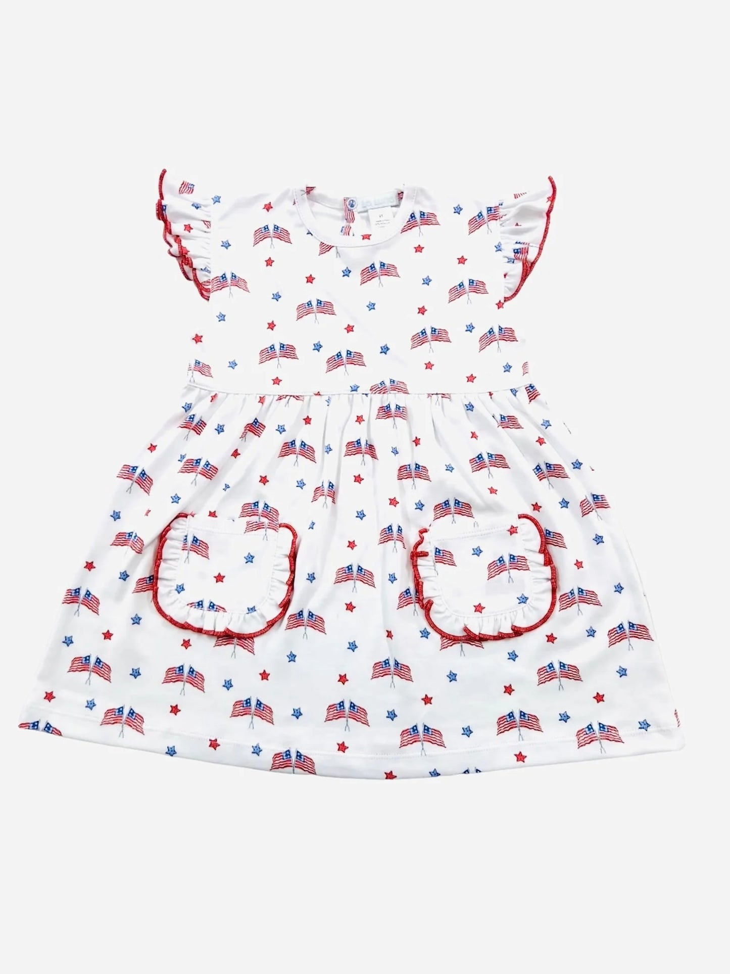 Flag Pima Pocket Dress