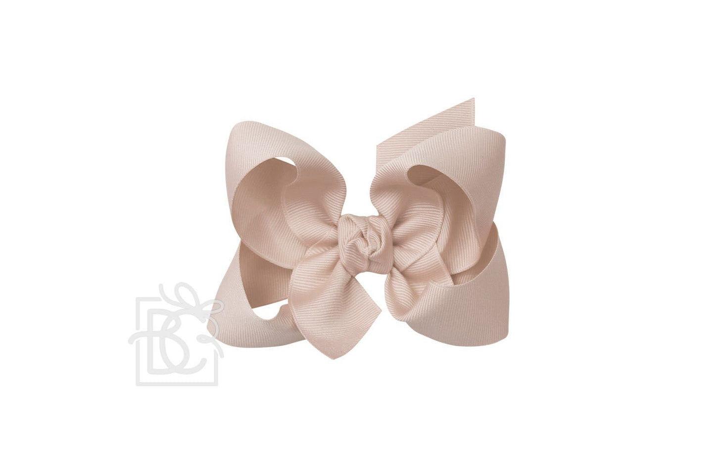 Signature Grosgrain Bow- Vanilla