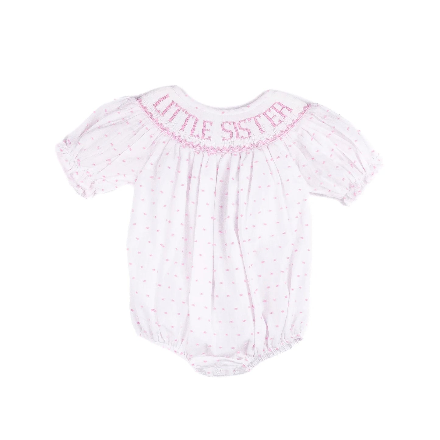 Little Sister Bubble - Pink Swiss