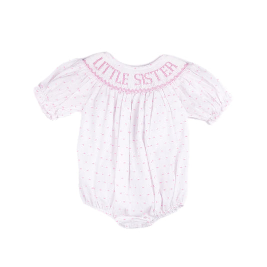 Little Sister Bubble - Pink Swiss