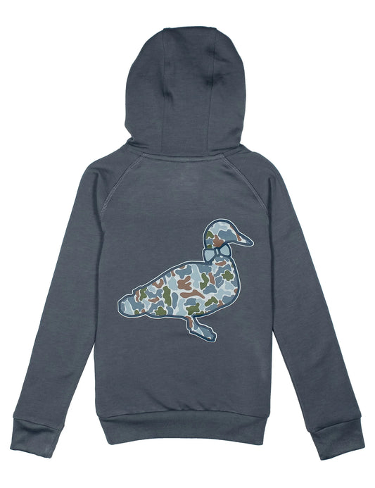Boys Element Logo Hoodie Terra Camo Storm