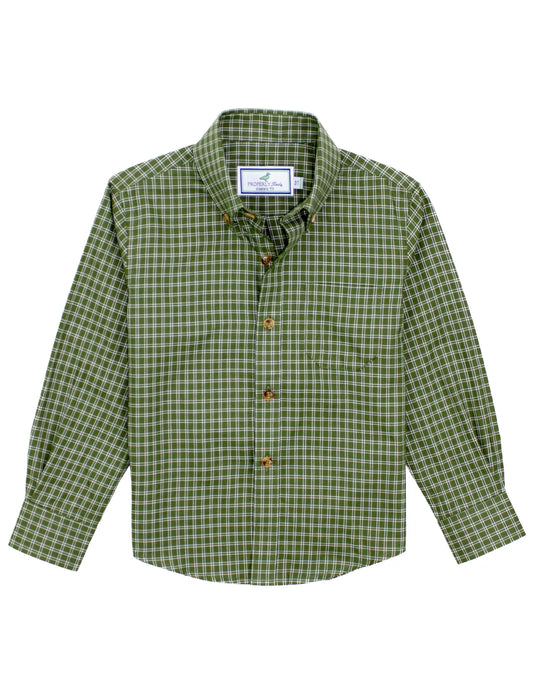 Boys Woodland Sportshirt Cypress Needle