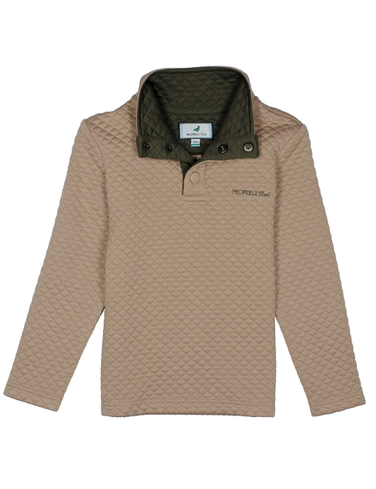 Boys Club Pullover Sand
