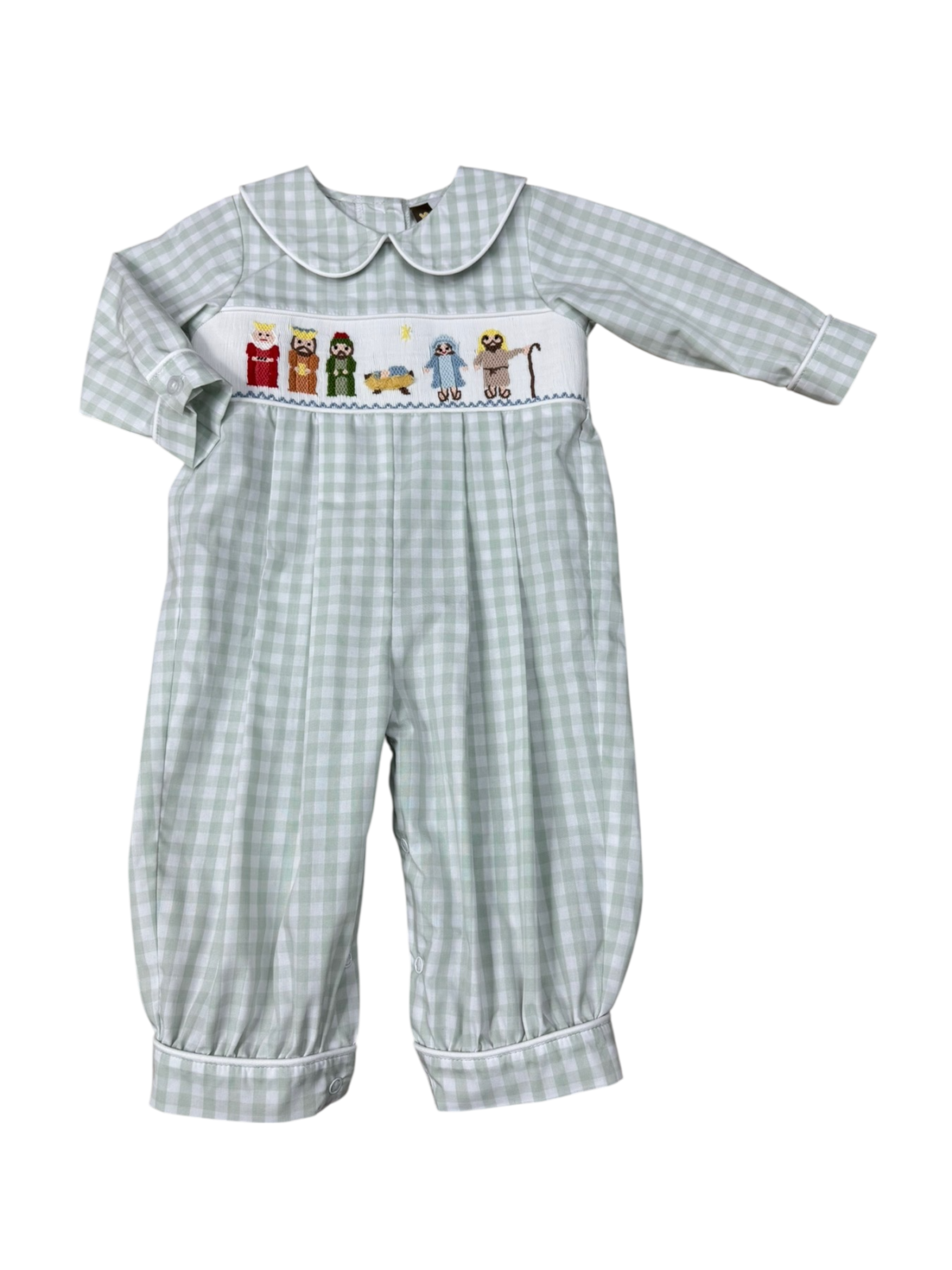 Nativity Smocked Longall
