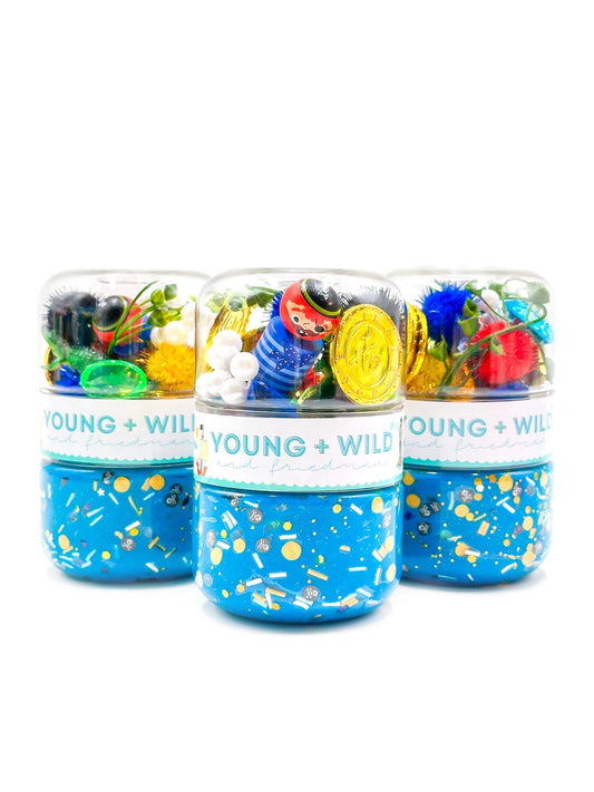 Grab & Go Dough Jar- Pirate