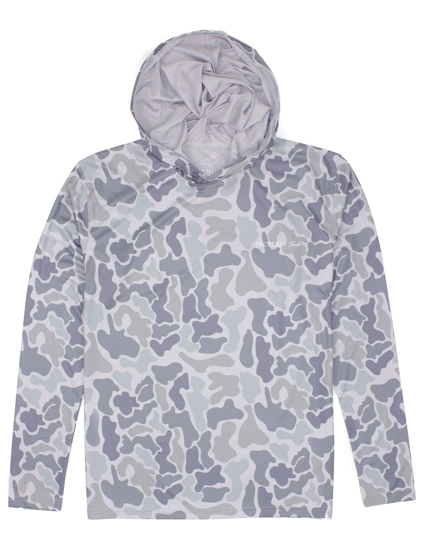 Boys Sportsman Performance Hoodie Polar Camo