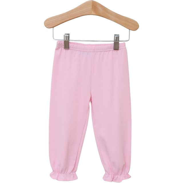 Ruffle Bloomer Pants-Light Pink