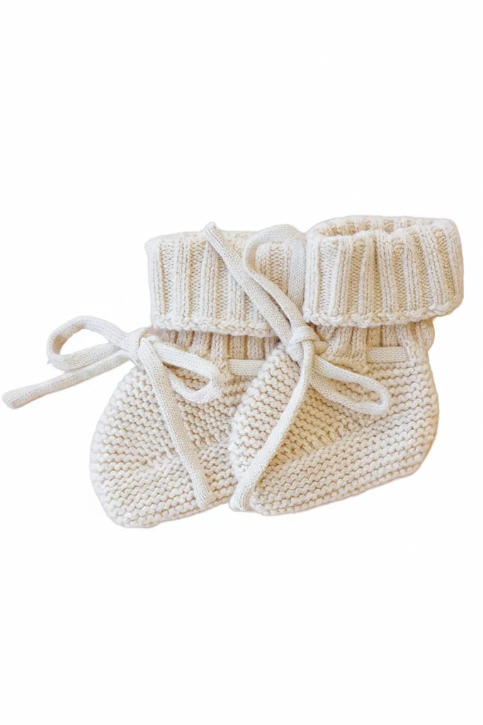 Knit Baby Booties