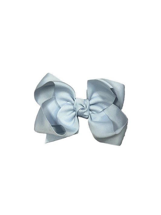 Signature Grosgrain Bow Baby Blue