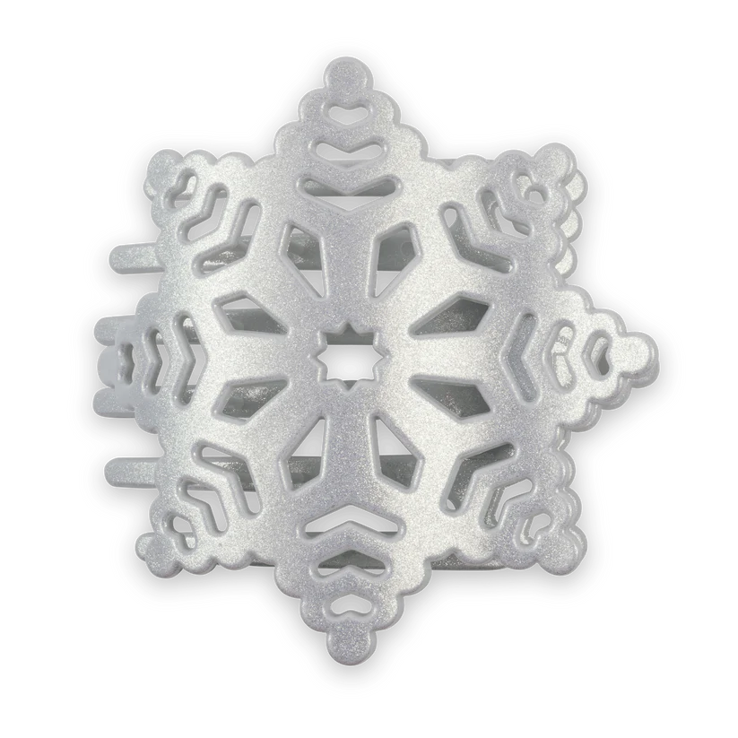 Teletie Snowflake Flat Hair Clip
