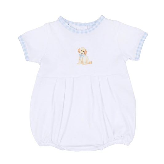 Sweet Golden Embroidered Bubble