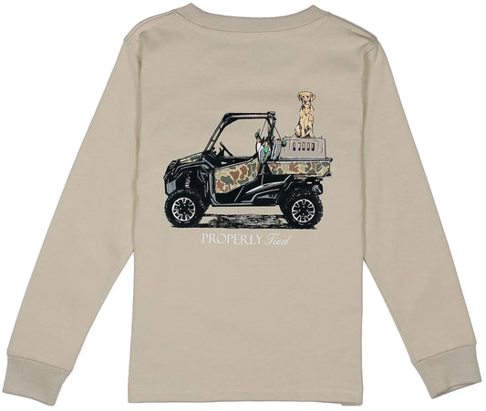 Boys Trail Tradition LS Linen
