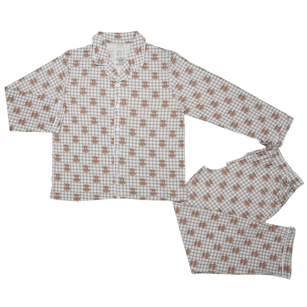 Women's Beary Merry Long Sleeve Loungewear Set