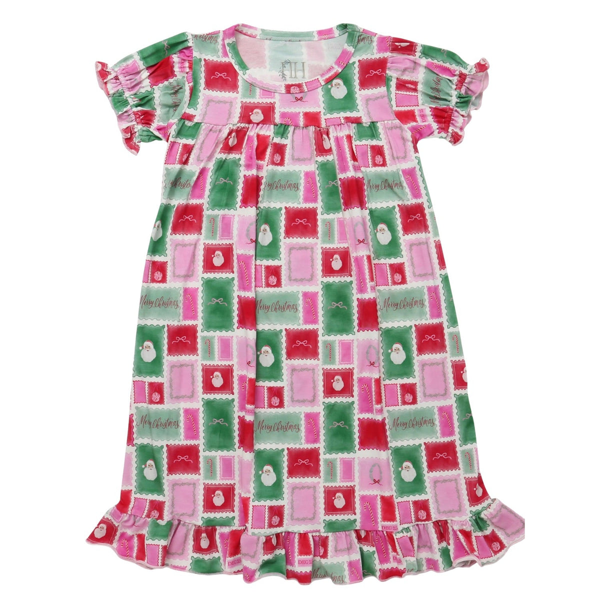Girls Letter To Santa Nightgown