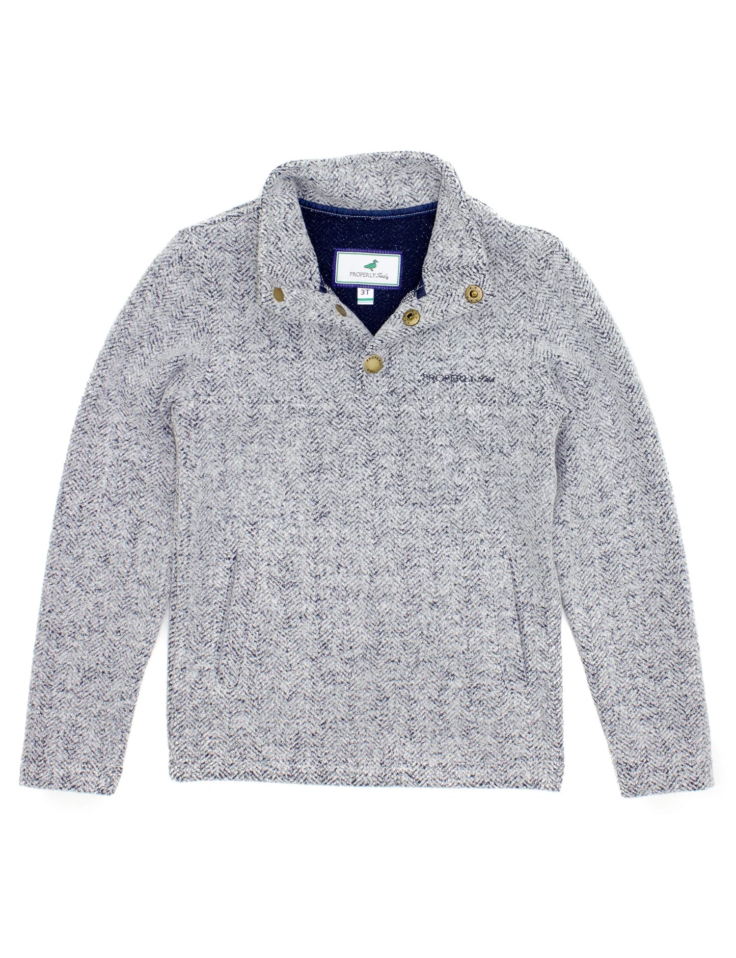 Boys Upland Pullover Navy